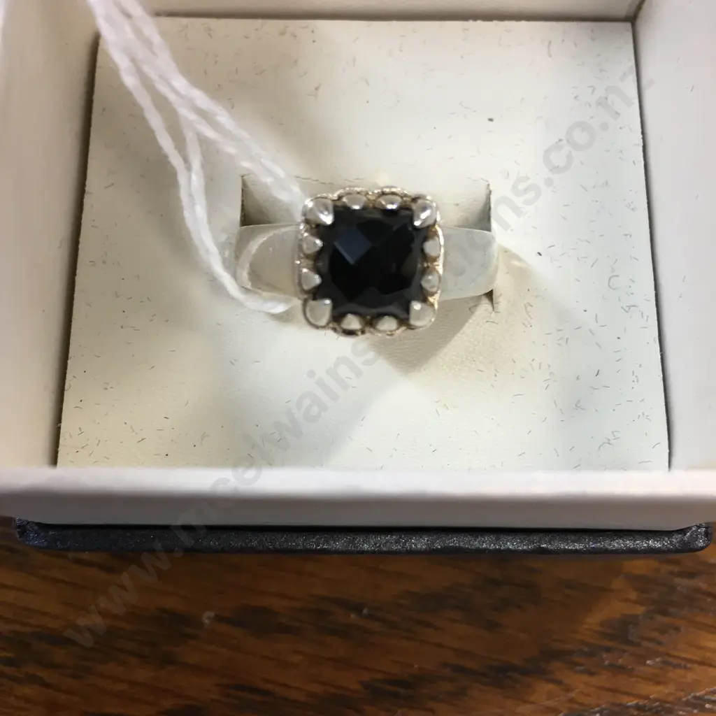 Stolen Girlfriends Club Baby Claw Ring Onyx Stamped 925 Image 1++